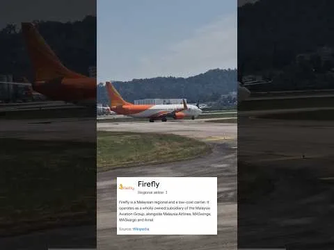 Firefly flight review Penang to Phuket