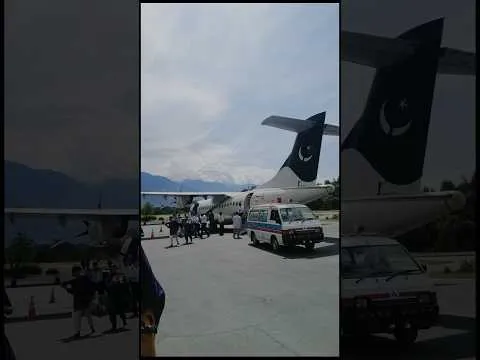 Pakistan International Airlines flight review Islamabad to Gilgit
