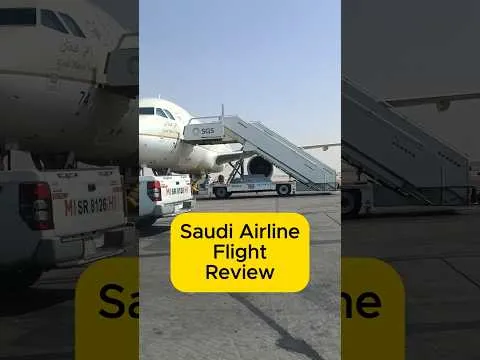 Saudi Arabian Airlines Flight Review Lahore to Jeddah