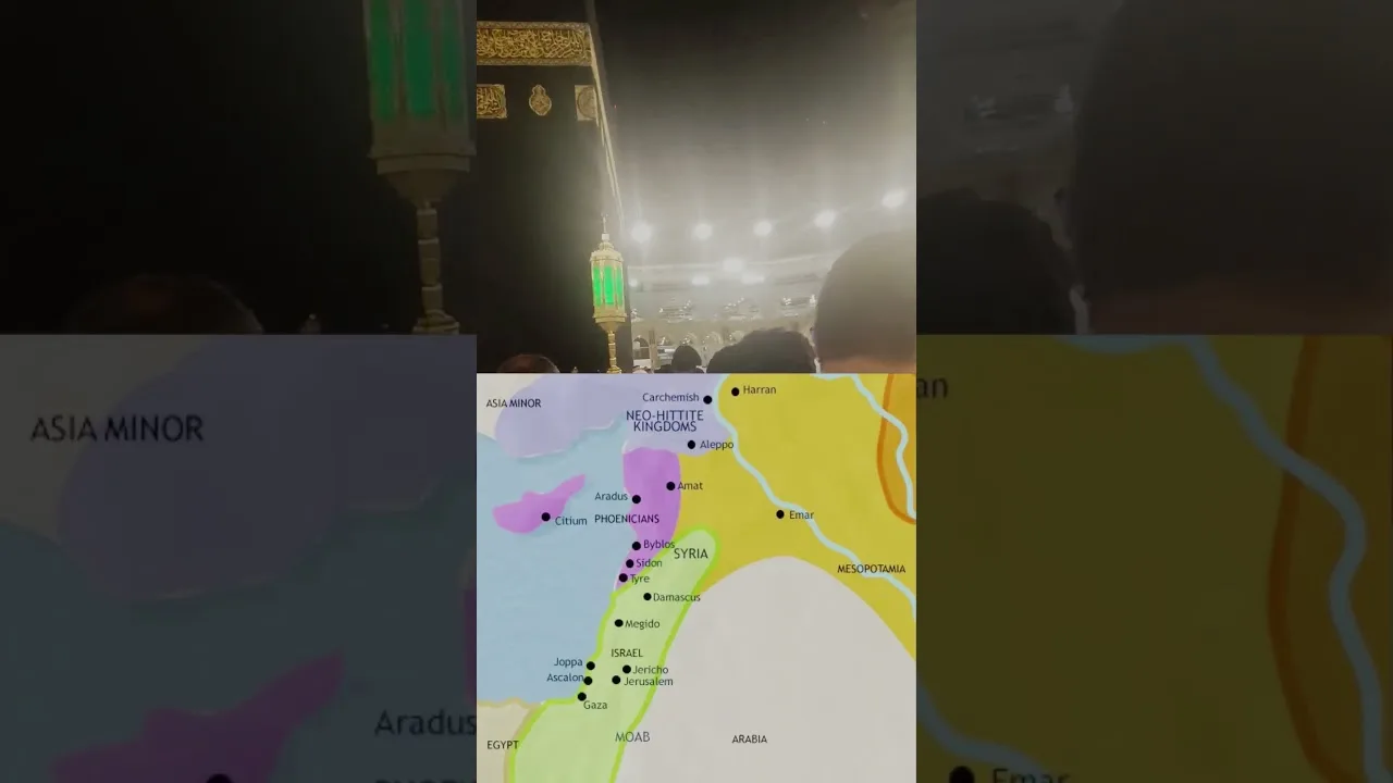 The Kaaba & Its 4 Corners